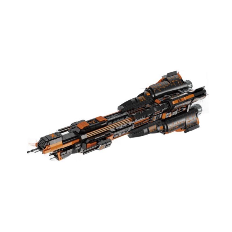  BaKa Technology 33904 Space Experiences Xếp hình lắp ráp ghép mô hình Bầu trời rộng lớn: Chiến hạm ngôi sao DONNAGER