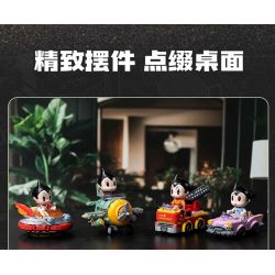 PANTASY 86208 CHIẾC XE KỲ DIỆU CỦA ASTRO BOY ĐĨA BAY NĂNG ĐỘNG bộ đồ chơi xếp lắp ráp ghép mô hình Movie & Game ASTRO BOY UFO Phim Và Trò Chơi 300 khối