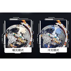 ENLIGHTENMENT 90104 THIÊN CẦU bộ đồ chơi xếp lắp ráp ghép mô hình STARWHISPER GLOBE