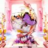 ENLIGHTENMENT 90105 QUẢ CẦU BƯỚM bộ đồ chơi xếp lắp ráp ghép mô hình BUTTERFLY GLOBE 1460 khối