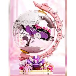 ENLIGHTENMENT 90105 QUẢ CẦU BƯỚM bộ đồ chơi xếp lắp ráp ghép mô hình BUTTERFLY GLOBE 1460 khối
