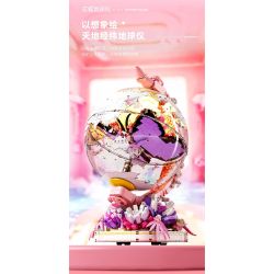 ENLIGHTENMENT 90105 QUẢ CẦU BƯỚM bộ đồ chơi xếp lắp ráp ghép mô hình BUTTERFLY GLOBE 1460 khối