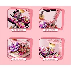 ENLIGHTENMENT 90105 QUẢ CẦU BƯỚM bộ đồ chơi xếp lắp ráp ghép mô hình BUTTERFLY GLOBE 1460 khối