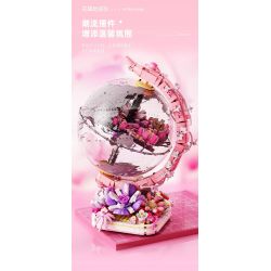 ENLIGHTENMENT 90105 QUẢ CẦU BƯỚM bộ đồ chơi xếp lắp ráp ghép mô hình BUTTERFLY GLOBE 1460 khối