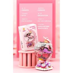 ENLIGHTENMENT 90105 QUẢ CẦU BƯỚM bộ đồ chơi xếp lắp ráp ghép mô hình BUTTERFLY GLOBE 1460 khối