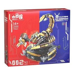 SMALL ANGLE JD069 BỌ CẠP CƠ KHÍ bộ đồ chơi xếp lắp ráp ghép mô hình MACHINE SCORPION 1316 khối