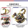SMALL ANGLE JD069 BỌ CẠP CƠ KHÍ bộ đồ chơi xếp lắp ráp ghép mô hình MACHINE SCORPION 1316 khối