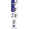 SMALL ANGLE JD071 CÁ MẬP MẠNG bộ đồ chơi xếp lắp ráp ghép mô hình CYBER SHARK 1213 khối
