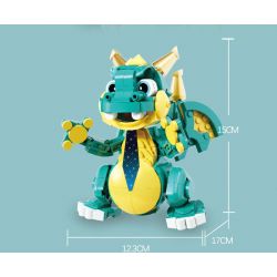 KIVI 188027 PHIÊN BẢN ĐÁM CƯỚI BONG BÓNG BOBBLE bộ đồ chơi xếp lắp ráp ghép mô hình BUBBLE DRAGON