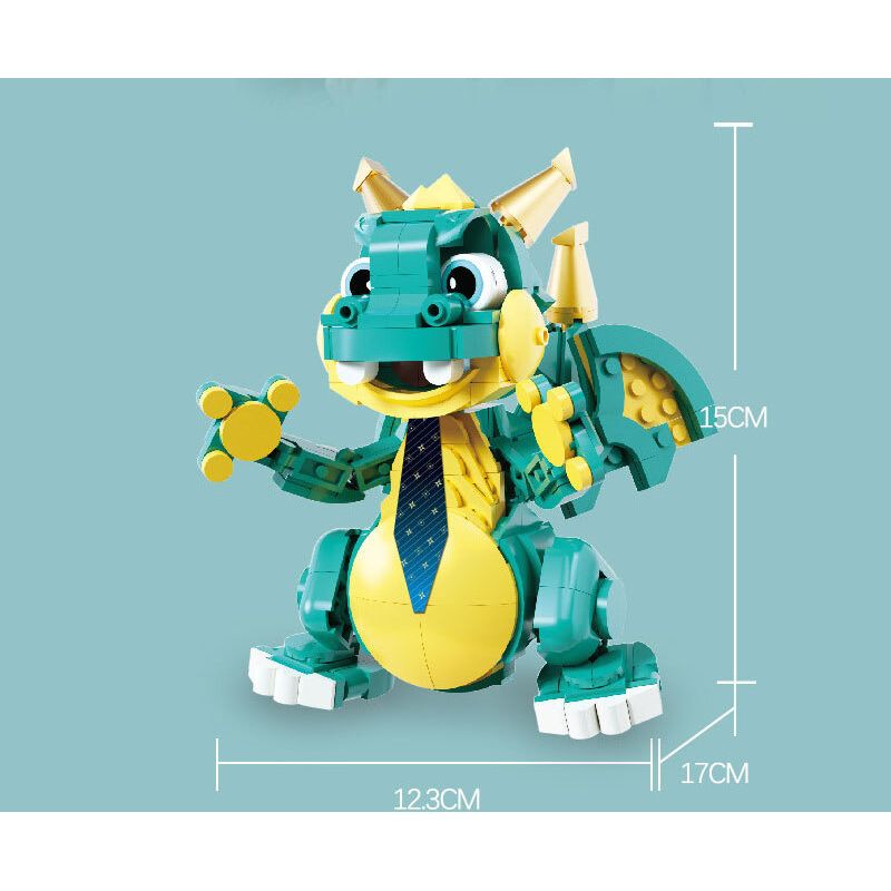KIVI 188027 PHIÊN BẢN ĐÁM CƯỚI BONG BÓNG BOBBLE bộ đồ chơi xếp lắp ráp ghép mô hình BUBBLE DRAGON