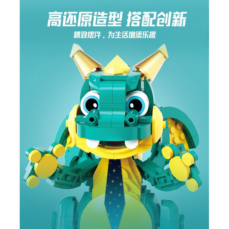 KIVI 188027 PHIÊN BẢN ĐÁM CƯỚI BONG BÓNG BOBBLE bộ đồ chơi xếp lắp ráp ghép mô hình BUBBLE DRAGON