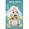 KIVI 188027 PHIÊN BẢN ĐÁM CƯỚI BONG BÓNG BOBBLE bộ đồ chơi xếp lắp ráp ghép mô hình BUBBLE DRAGON