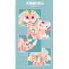 KIVI 188027 PHIÊN BẢN ĐÁM CƯỚI BONG BÓNG BOBBLE bộ đồ chơi xếp lắp ráp ghép mô hình BUBBLE DRAGON