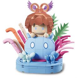 KIVI 288067 THẦN VƯỜN GONG XINHAI BABY bộ đồ chơi xếp lắp ráp ghép mô hình