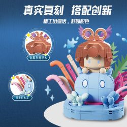 KIVI 288067 THẦN VƯỜN GONG XINHAI BABY bộ đồ chơi xếp lắp ráp ghép mô hình