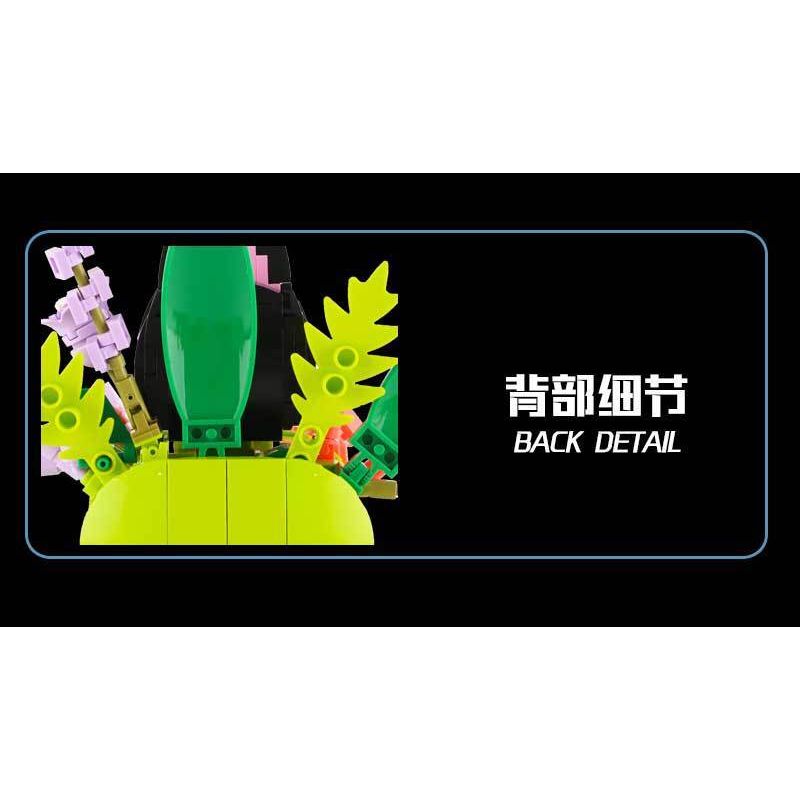 KIVI 288069 THẦN VƯỜN BÉ NALI bộ đồ chơi xếp lắp ráp ghép mô hình