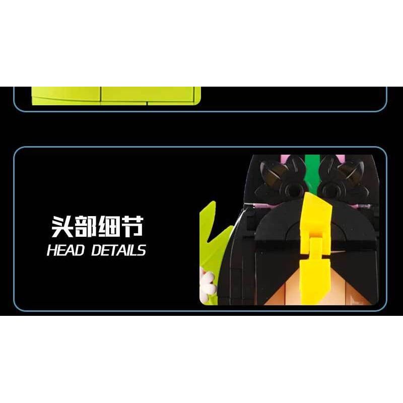 KIVI 288069 THẦN VƯỜN BÉ NALI bộ đồ chơi xếp lắp ráp ghép mô hình