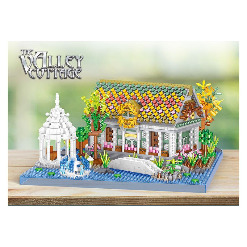 ZHEGAO LZ8327 8327 GLEN bộ đồ chơi xếp lắp ráp ghép mô hình The Lord Of The Rings THE VALLEY COTTAGE Chúa Nhẫn 2710 khối