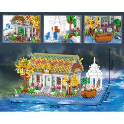 ZHEGAO LZ8327 8327 GLEN bộ đồ chơi xếp lắp ráp ghép mô hình The Lord Of The Rings THE VALLEY COTTAGE Chúa Nhẫn 2710 khối