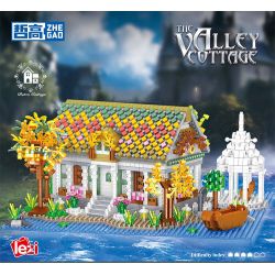 ZHEGAO LZ8327 8327 GLEN bộ đồ chơi xếp lắp ráp ghép mô hình The Lord Of The Rings THE VALLEY COTTAGE Chúa Nhẫn 2710 khối