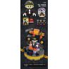 GOBRICKS G2410 2410 HỘP ĐỰNG HÌNH VIÊN GẠCH BÍ MẬT HÀNG ĐẦU bộ đồ chơi xếp lắp ráp ghép mô hình Collectable Minifigures Búp Bê Sưu Tầm