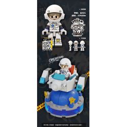 GOBRICKS G2410 2410 HỘP ĐỰNG HÌNH VIÊN GẠCH BÍ MẬT HÀNG ĐẦU bộ đồ chơi xếp lắp ráp ghép mô hình Collectable Minifigures Búp Bê Sưu Tầm