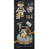 GOBRICKS G2410 2410 HỘP ĐỰNG HÌNH VIÊN GẠCH BÍ MẬT HÀNG ĐẦU bộ đồ chơi xếp lắp ráp ghép mô hình Collectable Minifigures Búp Bê Sưu Tầm