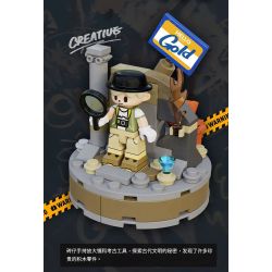 GOBRICKS G2410 2410 HỘP ĐỰNG HÌNH VIÊN GẠCH BÍ MẬT HÀNG ĐẦU bộ đồ chơi xếp lắp ráp ghép mô hình Collectable Minifigures Búp Bê Sưu Tầm