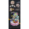 GOBRICKS G2410 2410 HỘP ĐỰNG HÌNH VIÊN GẠCH BÍ MẬT HÀNG ĐẦU bộ đồ chơi xếp lắp ráp ghép mô hình Collectable Minifigures Búp Bê Sưu Tầm