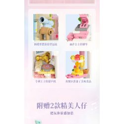 KEEPPLEY 36018 LÂU ĐÀI QINYINHUAYU bộ đồ chơi xếp lắp ráp ghép mô hình Girl Con Gái 487 khối
