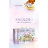 KEEPPLEY 36018 LÂU ĐÀI QINYINHUAYU bộ đồ chơi xếp lắp ráp ghép mô hình Girl Con Gái 487 khối