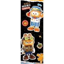 FEMIBOX S44053 44053 GARFIELD HỌC SINH TIỂU bộ đồ chơi xếp lắp ráp ghép mô hình Movie & Game Phim Và Trò Chơi 867 khối