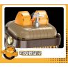 FEMIBOX S44053 44053 GARFIELD HỌC SINH TIỂU bộ đồ chơi xếp lắp ráp ghép mô hình Movie & Game Phim Và Trò Chơi 867 khối