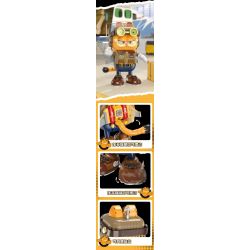 FEMIBOX S44054 44054 GARFIELD PHI CÔNG bộ đồ chơi xếp lắp ráp ghép mô hình Movie & Game Phim Và Trò Chơi 901 khối