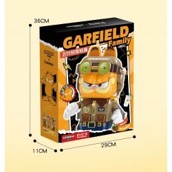 FEMIBOX S44054 44054 GARFIELD PHI CÔNG bộ đồ chơi xếp lắp ráp ghép mô hình Movie & Game Phim Và Trò Chơi 901 khối