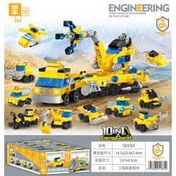 ZHEGAO QL0263 0263 10 LOẠI BÌNH NĂNG LƯỢNG KỸ THUẬT bộ đồ chơi xếp lắp ráp ghép mô hình Creator ENERGYCHARIOT Sáng Tạo 251 khối