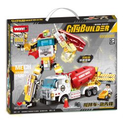 WOMA C3012 3012 XE TRỘN PIONEER bộ đồ chơi xếp lắp ráp ghép mô hình CITY BUILDER 426 khối