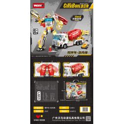 WOMA C3012 3012 XE TRỘN PIONEER bộ đồ chơi xếp lắp ráp ghép mô hình CITY BUILDER 426 khối