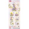 WOMA C2000 2000 CHUYỆN HOA TRANH 4 KIỂU SÂN CÀNH bộ đồ chơi xếp lắp ráp ghép mô hình Arts & Crafts 656 khối
