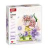 WOMA C2000 2000 CHUYỆN HOA TRANH 4 KIỂU SÂN CÀNH bộ đồ chơi xếp lắp ráp ghép mô hình Arts & Crafts 656 khối