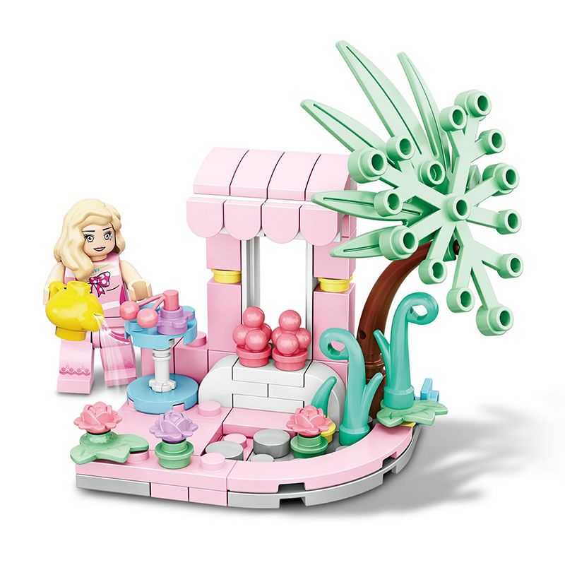 WOMA C0278 0278 LÂU ĐÀI MỘNG MƠ 8 TRONG 1 bộ đồ chơi xếp lắp ráp ghép mô hình DREAM CASTLE 666 khối