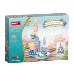 WOMA C0278 0278 LÂU ĐÀI MỘNG MƠ 8 TRONG 1 bộ đồ chơi xếp lắp ráp ghép mô hình DREAM CASTLE 666 khối