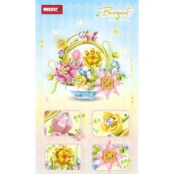 WOMA C2002 2002 HARUNO bộ đồ chơi xếp lắp ráp ghép mô hình Arts & Crafts BOUGHT 330 khối