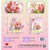 WOMA C2003 2003 BÓNG HOA bộ đồ chơi xếp lắp ráp ghép mô hình Arts & Crafts 332 khối