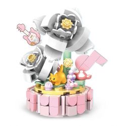 WOMA C0292 0292 MÙA HOA bộ đồ chơi xếp lắp ráp ghép mô hình Arts & Crafts 593 khối