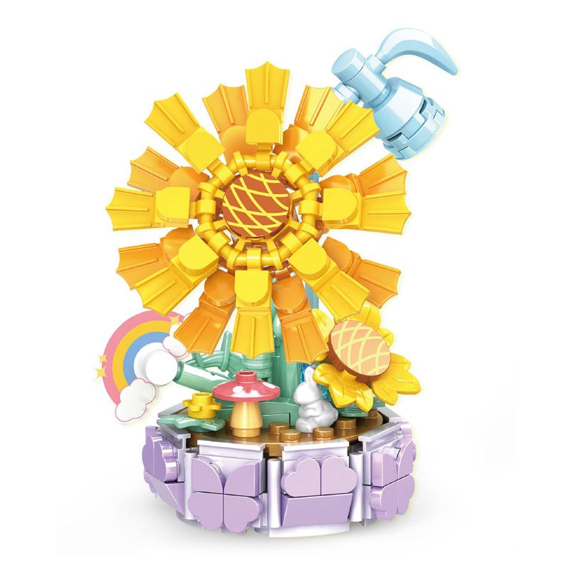 WOMA C0292 0292 MÙA HOA bộ đồ chơi xếp lắp ráp ghép mô hình Arts & Crafts 593 khối