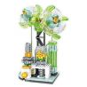 WOMA C0293 0293 HOA KỶ NGUYÊN 4 MẪU bộ đồ chơi xếp lắp ráp ghép mô hình Arts & Crafts 594 khối