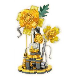 WOMA C0293 0293 HOA KỶ NGUYÊN 4 MẪU bộ đồ chơi xếp lắp ráp ghép mô hình Arts & Crafts 594 khối