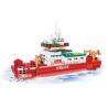 WOMA C6001 6001 TÀU PHÁ BĂNG RỒNG TUYẾT 2 bộ đồ chơi xếp lắp ráp ghép mô hình Arts & Crafts 536 khối
