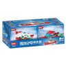 WOMA C6001 6001 TÀU PHÁ BĂNG RỒNG TUYẾT 2 bộ đồ chơi xếp lắp ráp ghép mô hình Arts & Crafts 536 khối